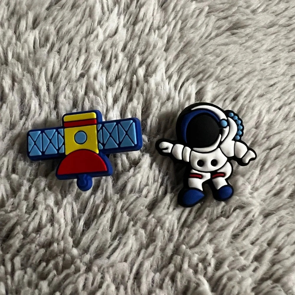 Astronaut Croc Charms